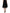 Dolce & Gabbana Black High Waist A-line Knee Length Skirt