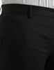 Dolce & Gabbana Black Cotton Stretch Skinny Dress Pants