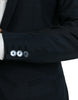 Dolce & Gabbana Blue GOLD Notch Single Breasted Coat Blazer