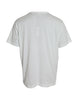 Dolce & Gabbana White Logo Embossed Cotton Crewneck T-shirt