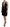 Dsquared² Black Embellished Sleeveless V-neck Jumpsuit Dress