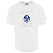 North Sails White Cotton Men's T-Shirt