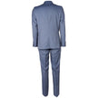 Made in Italy Blue Wool Men Suit