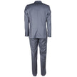 Made in Italy Gray Wool Men Suit