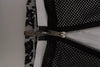 Dsquared² Black White Crew Neck Sleeveless Cotton Blouse