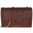 Baldinini Trend Brown Calfskin Women Crossbody Bag