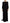 Dsquared² Black Long Sleeves Side Slit Floor Length Dress