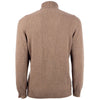 Emilio Romanelli Brown Cashmere Men Turtleneck Sweater