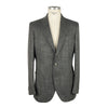 Emilio Romanelli Gray Wool Men's Blazer
