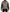 Dsquared² Brown Gray Sleeves Hooded Full Zip Jacket