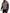 Dsquared² Brown Gray Sleeves Hooded Full Zip Jacket