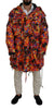 Dsquared² Multicolor Long Hooded Cargo Pocket Coat Jacket