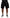 Dsquared² Black Cotton Cargo Boxer Above Knee Shorts