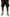 Dsquared² Black Cotton Cargo Boxer Above Knee Shorts