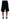 Dsquared² Black Solid Pull On Men Casual Bermuda Shorts