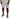 Dsquared² White Printed Pull On Men Casual Bermuda Shorts