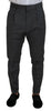 Dsquared² Gray Wool Single Breasted 2 Piece CIPRO Suit