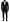 Dsquared² Black Cotton Single Breasted 2 Piece MIAMI Suit