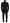Dsquared² Black Cotton Single Breasted 2 Piece MIAMI Suit