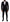 Dsquared² Black Wool Single Breasted 2 Piece LONDON Suit