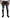 Dsquared² Gray Wash White Splash Print Skinny Denim Jeans