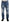 Dsquared² Blue Washed Tattered Straight Fit Casual Denim Jeans