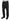 Dsquared² Dark Gray Cotton Men Casual Tattered Pants
