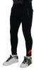 Dsquared² Back Polyamide Slim Fit Logo Print Pants