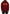Dsquared² Maroon Cotton Tattered Hooded Printed Pullover Sweater