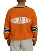 Dsquared² Orange Cotton Long Sleeves Men Cardigan Sweater