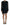 Dsquared² Black Floral Silk Long Sleeves Sheath Mini Dress