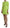 Dsquared² Green Viscose Long Sleeve A-line Sheath Mini Dress