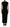 Dsquared² Black Viscose Sleeveless Ruched Maxi Dress
