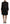 Dsquared² Black Polka Dot Long Sleeves Button Down Dress