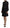 Dsquared² Black Polka Dot Long Sleeves Button Down Dress