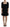 Dsquared² Black Acetate Short Sleeves A-line Sheath Dress