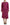Dsquared² Fuchsia Stars Embellished Long Sleeves Dress