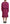 Dsquared² Fuchsia Stars Embellished Long Sleeves Dress