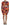 Dsquared² Multicolor Batik Open Belly Long Sleeves Dress