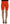 Dsquared² Orange Viscose Mid Waist Slim Fit Bermuda Shorts