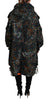 Dsquared² Green Hooded Goth Camouflage Print Parka Coat Jacket