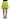 Dsquared² Green High Waist A-line Pleated Mini Women Skirt