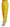 Dsquared² Yellow Mid Waist Logo Print Jogger Trouser Pants
