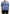 Dsquared² Blue Goth Gurl Print Black Lace Cotton Tee T-shirt