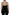 Dsquared² Black Embellished Deep V-neck Sleeveless Tank Top