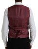 Dolce & Gabbana Multicolor Galaxy Silk Waistcoat Formal Vest