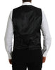 Dolce & Gabbana Brown Wool Waistcoat Dress Formal Vest