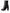 Dolce & Gabbana Black Leather Studded Lace Up Boots Shoes