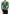Dolce & Gabbana Green Banana Print Silk Polo T-shirt