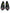 Dolce & Gabbana Black Leather BOOM Patch Heels Pumps Shoes